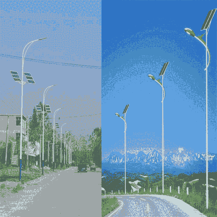 北京森海啟航太陽能路燈高光高亮現貨供應