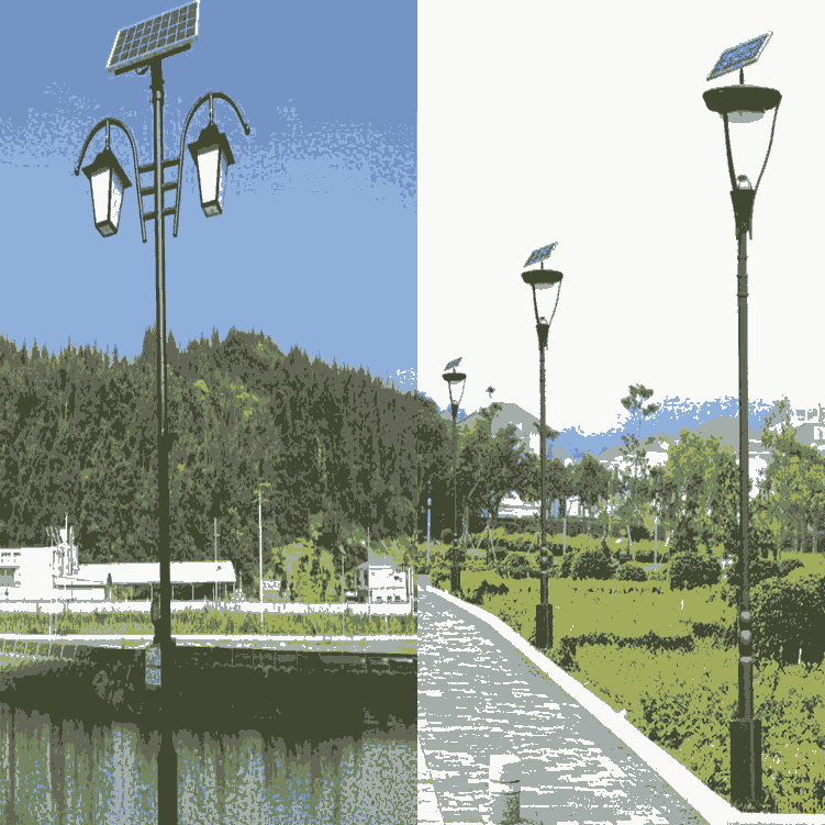 供應(yīng)河北美麗鄉(xiāng)村太陽(yáng)能庭院燈-河北太陽(yáng)能路燈廠家