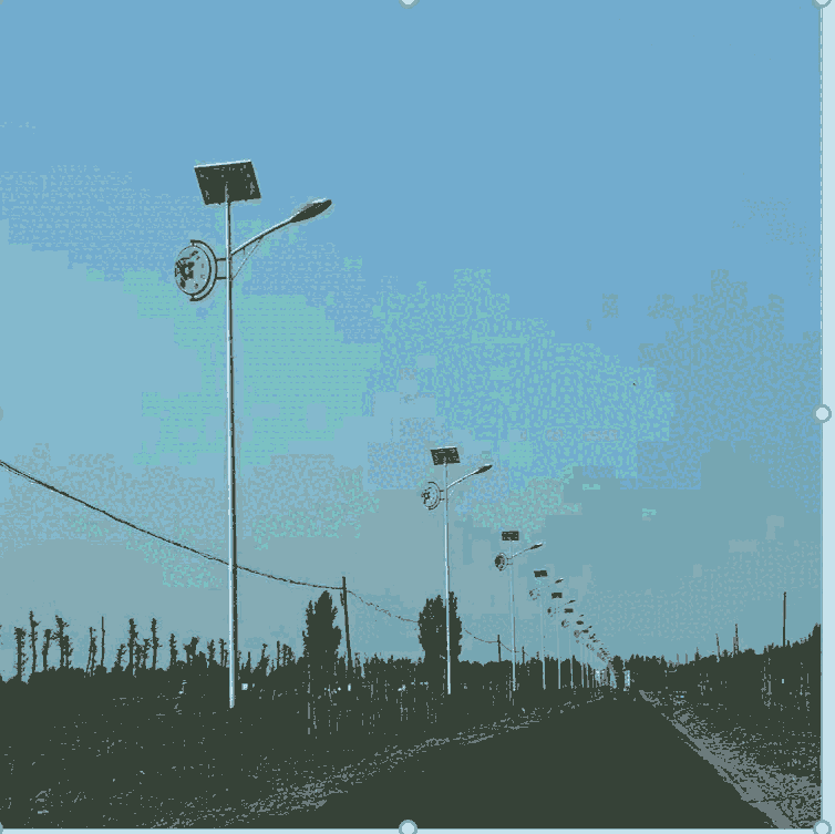 3米太陽(yáng)能庭院燈-照亮庭院，點(diǎn)亮庭院，妝點(diǎn)庭院