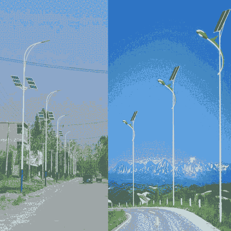 太陽能路燈款式新穎廠區專用接受定制