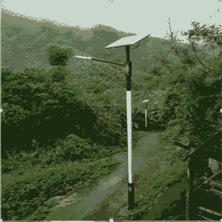 新農村太陽能路燈款式新穎建設使用接受定制