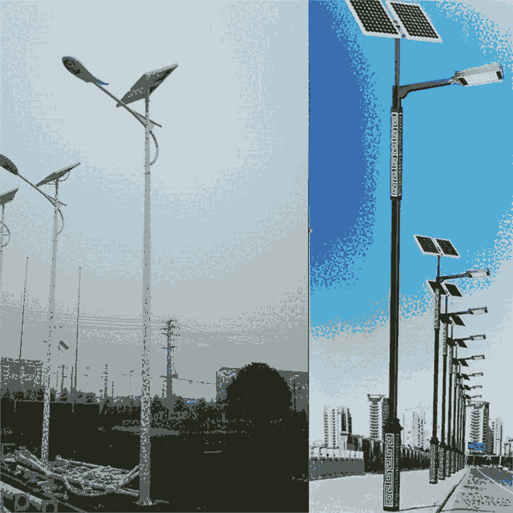 正規太陽能路燈公司 太陽能庭院燈 高桿燈 市電LED路燈廠家直銷