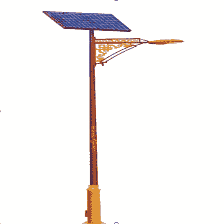 少數民族特色太陽能路燈廣場小區庭院公園照明量大從優