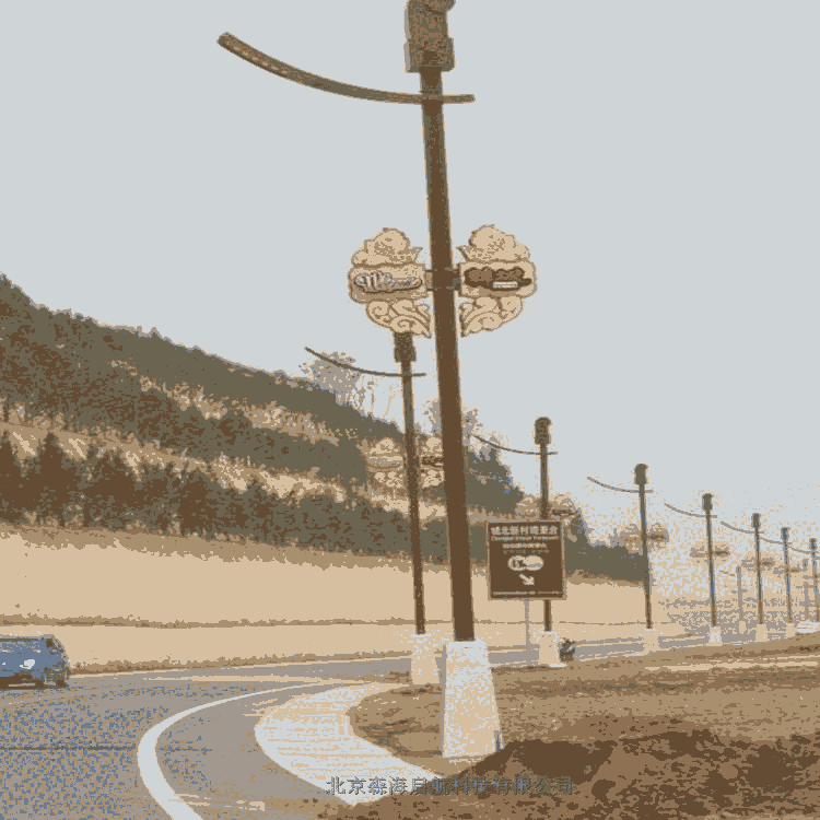 供應北京美麗鄉村LED路燈建設 北京太陽能路燈廠