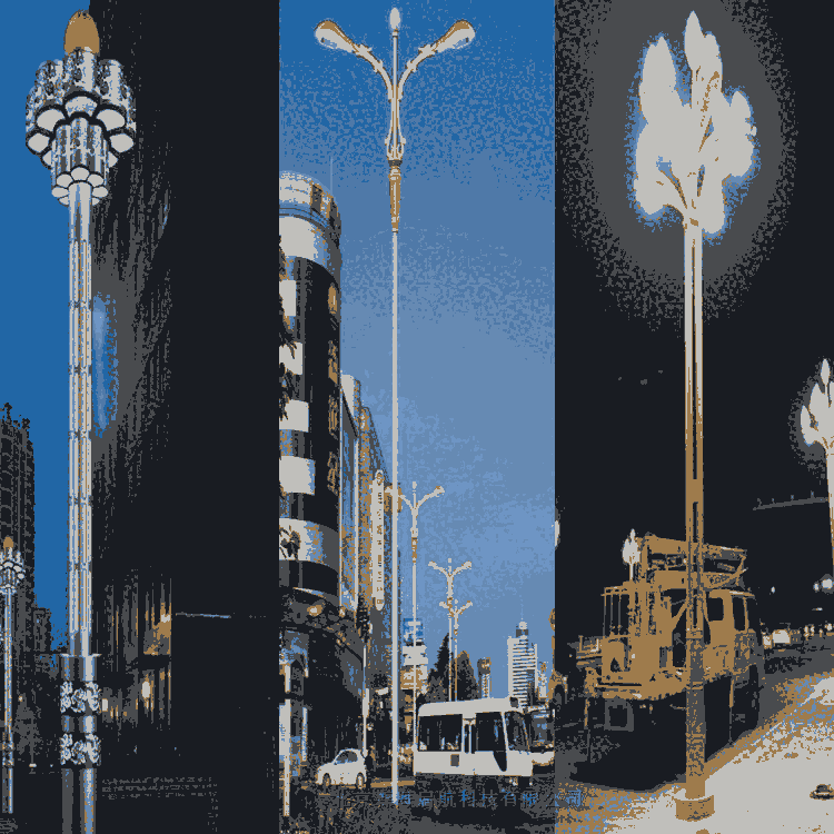 4米鋰電池LED光源太陽能一體燈維修更換成本低成套批發