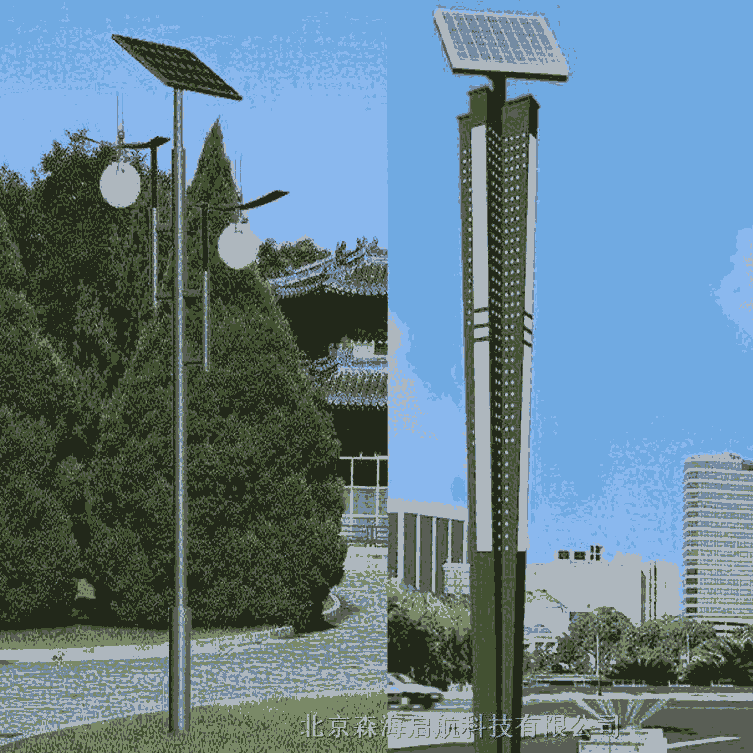 3-6米LED太陽能庭院燈新款樣式 提供來圖設計加工生產