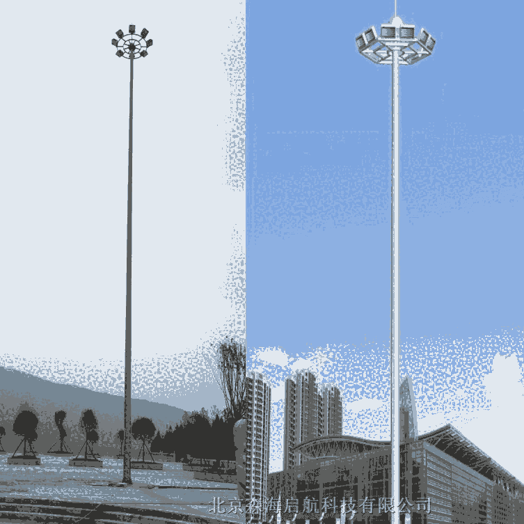 供應LED升降高桿燈價格 認準森海啟航高桿燈生產商