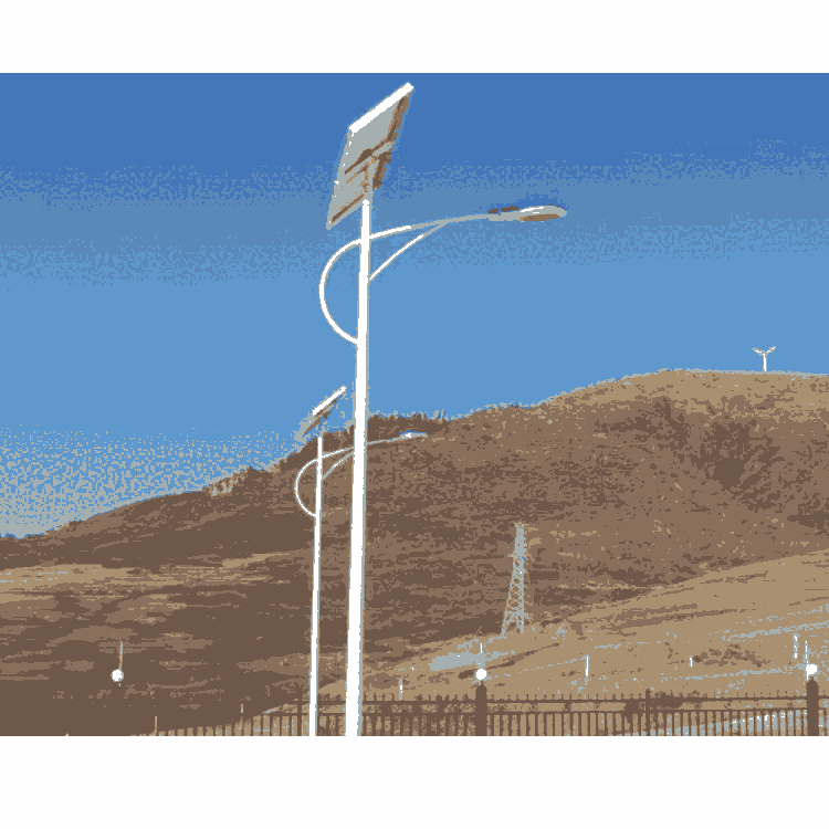 太陽能庭院燈報價單 供應小區太陽能路燈案例