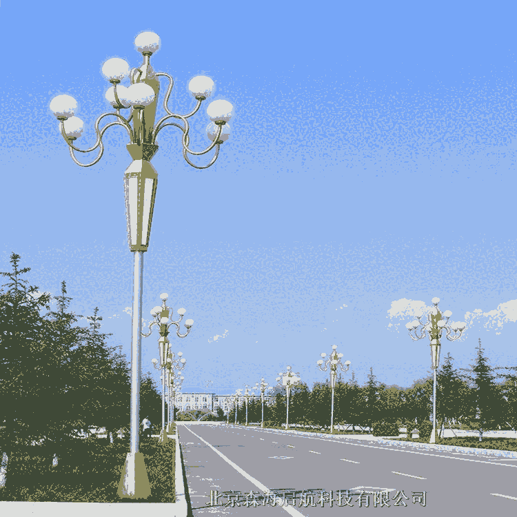 太陽能中華燈 高光效LED光源 推薦北京路燈廠